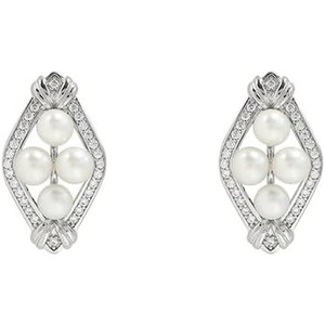 image:imageNONNYL Gifts for Wife Jewelry  Pearl Jewelry Earrings for Women Birthday Jewelry for Girlfriend Valentines Day for Wife Mothers Day for Mom Grandma N7051