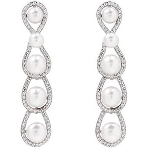 image:imageNONNYL Gifts for Wife Jewelry  Pearl Jewelry Earrings for Women Birthday Jewelry for Girlfriend Valentines Day for Wife Mothers Day for Mom Grandma N7068