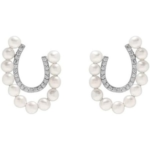 image:imageNONNYL Gifts for Wife Jewelry  Pearl Jewelry Earrings for Women Birthday Jewelry for Girlfriend Valentines Day for Wife Mothers Day for Mom Grandma N7063