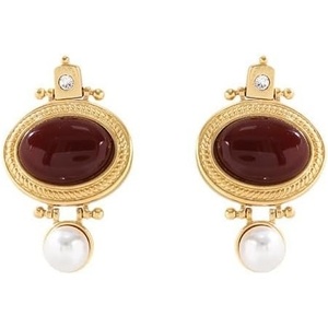 image:imageNONNYL Gifts for Wife Jewelry  Pearl Jewelry Earrings for Women Birthday Jewelry for Girlfriend Valentines Day for Wife Mothers Day for Mom Grandma N8062