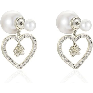 image:imageNONNYL Gifts for Wife Jewelry  Pearl Jewelry Earrings for Women Birthday Jewelry for Girlfriend Valentines Day for Wife Mothers Day for Mom Grandma N8055