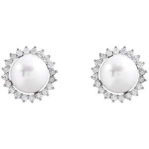 image:imageNONNYL Gifts for Wife Jewelry  Pearl Jewelry Earrings for Women Birthday Jewelry for Girlfriend Valentines Day for Wife Mothers Day for Mom Grandma N9310
