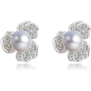 image:imageNONNYL Gifts for Wife Jewelry  Pearl Jewelry Earrings for Women Birthday Jewelry for Girlfriend Valentines Day for Wife Mothers Day for Mom Grandma N9365
