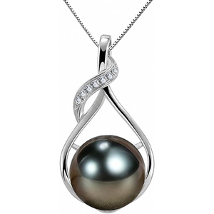 image:imageNONNYL Gifts for Women WifeTahitianBlackPearlNecklaceGift for Wife Wedding Birthday Anniversary JewelryMom Girlfriend Her Mothers Day Gifts for Mom Women Valentines Christmas Day