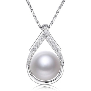 image:imageNONNYL Necklace Gifts for WomenMothers Day Gift for Mom Her Wife Coules GirlfriendGifts for Wife Women Wedding Birthday Anniversary Jewelry Christmas Day Valentines Gift Pearl Necklaceswhite 18