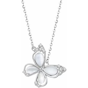 image:imageNONNYL Pearl Butterfly Necklace Real Freshwater Pearl Pendant Necklaces for Women Christmas Gifts for Mom Wife Girlfriend Anniversary Birthday Jewelry Gifts for Her