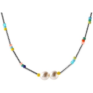 image:imageNONNYL Pearl Necklace for Women Gifts Sterling Silver Genuine White Freshwater Cultured Pearls Pendant Necklaces Christmas Gifts for Mom Wife Girlfriend Her Anniversary Birthday Fine Jewelry NO127