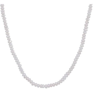 image:imageNONNYL Pearl Necklace for Women Gifts Sterling Silver Genuine White Freshwater Cultured Pearls Pendant Necklaces Christmas Gifts for Mom Wife Girlfriend Her Anniversary Birthday Fine Jewelry NO1162