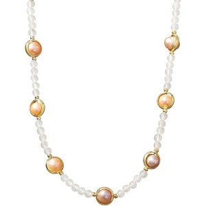 image:imageNONNYL Pearl Necklace for Women Gifts Sterling Silver Genuine White Freshwater Cultured Pearls Pendant Necklaces Christmas Gifts for Mom Wife Girlfriend Her Anniversary Birthday Fine Jewelry NO120