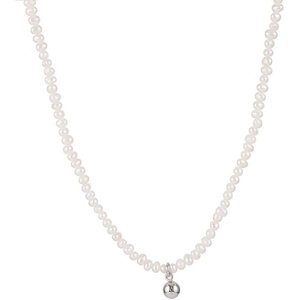 image:imageNONNYL Pearl Necklace for Women Gifts Sterling Silver Genuine White Freshwater Cultured Pearls Pendant Necklaces Christmas Gifts for Mom Wife Girlfriend Her Anniversary Birthday Fine Jewelry NO1167