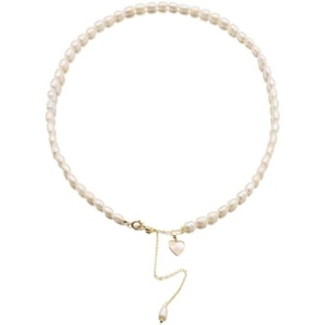 image:imageNONNYL Pearl Necklace for Women Gifts Sterling Silver Genuine White Freshwater Cultured Pearls Pendant Necklaces Christmas Gifts for Mom Wife Her Anniversary Birthday Fine Jewelry NO11333