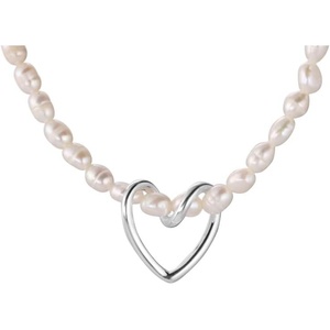 image:imageNONNYL Pearl Necklace for Women Gifts Sterling Silver Genuine White Freshwater Cultured Pearls Pendant Necklaces Christmas Gifts for Mom Wife Her Anniversary Birthday Fine Jewelry NO11356