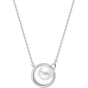 image:imageNONNYL Pearl Necklace for Women Jewelry  Real Freshwater Cultured Pearl Pendant  Mothers Day Valentines Day Christmas Gifts for Wife Mom Girlfriend Anniversary Birthday Fine Jewelry Gifts for Her