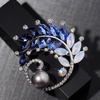 image:imageGifts for Wife Anniversary Brooch for Women Pearl Brooch Real 910mm AAA Quality Handpicked Nature Pearls and D Color Moissanite  Gifts for Mom Girlfriend Her NO11402
