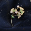 image:imageGifts for Wife Anniversary Brooch for Women Pearl Brooch Real 910mm AAA Quality Handpicked Nature Pearls and D Color Moissanite  Gifts for Mom Girlfriend Her NO11345
