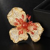 image:imageGifts for Wife Anniversary Brooch for Women Pearl Brooch Real 910mm AAA Quality Handpicked Nature Pearls and D Color Moissanite  Gifts for Mom Girlfriend Her NO11440