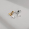 image:imageGifts for Wife Anniversary Brooch for Women Pearl Brooch Real 910mm AAA Quality Handpicked Nature Pearls and D Color Moissanite  Gifts for Mom Girlfriend Her NO11385