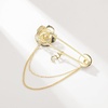 image:imageGifts for Wife Anniversary Brooch for Women Pearl Brooch Real AAA Quality Handpicked Nature Pearls and D Color Moissanite  Gifts for Mom Girlfriend Her NO11180