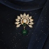 image:imageGifts for Wife Anniversary Brooch for Women Pearl Brooch Real AAA Quality Handpicked Nature Pearls and D Color Moissanite  Gifts for Mom Girlfriend Her NO11147