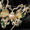 image:imageGifts for Wife Anniversary Brooch for Women Pearl Brooch Real AAA Quality Handpicked Nature Pearls and D Color Moissanite  Gifts for Mom Girlfriend Her NO11162