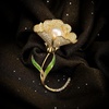 image:imageGifts for Wife Anniversary Brooch for Women Pearl Brooch Real AAA Quality Handpicked Nature Pearls and D Color Moissanite  Gifts for Mom Girlfriend Her NO11160