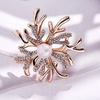 image:imageGifts for Wife Anniversary Brooch for Women Pearl Brooch Real AAA Quality Handpicked Nature Pearls and D Color Moissanite  Gifts for Mom Girlfriend Her NO11208
