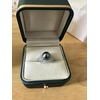 image:imageNONNYL Anniversary Birthday Gift for WifeTahitianBlackPearlRingsGifts for Women Wedding Mom Her Mothers Day Valentines Day Christmas18K Gold Plated Sterling Silver Ring Fine Jewelry