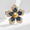 image:imageNONNYL Elegant South Sea Golden Pearl Brooch Pins Costume Jewelry For Women Fashion Christmas Gifts Wife Mom Girlfriend Anniversary Birthday Fine Jewelry Gifts for Her NO2250
