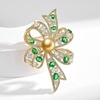 image:imageNONNYL Elegant South Sea Golden Pearl Brooch Pins Costume Jewelry For Women Fashion Christmas Gifts Wife Mom Girlfriend Anniversary Birthday Fine Jewelry Gifts for Her NO2252