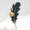 image:imageNONNYL Elegant South Sea Golden Pearl Brooch Pins Costume Jewelry For Women Fashion Christmas Gifts Wife Mom Girlfriend Anniversary Birthday Fine Jewelry Gifts for Her NO2258
