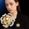 image:imageNONNYL Elegant South Sea Golden Pearl Brooch Pins Costume Jewelry For Women Fashion Christmas Gifts Wife Mom Girlfriend Anniversary Birthday Fine Jewelry Gifts for Her NO1136