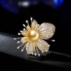 image:imageNONNYL Elegant South Sea Golden Pearl Brooch Pins Costume Jewelry For Women Fashion Christmas Gifts Wife Mom Girlfriend Anniversary Birthday Fine Jewelry Gifts for Her NO2255