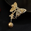 image:imageNONNYL Elegant South Sea Golden Pearl Brooch Pins Costume Jewelry For Women Fashion Christmas Gifts Wife Mom Girlfriend Anniversary Birthday Fine Jewelry Gifts for Her NO1174