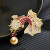 image:imageNONNYL Elegant South Sea Golden Pearl Brooch Pins Costume Jewelry For Women Fashion Christmas Gifts Wife Mom Girlfriend Anniversary Birthday Fine Jewelry Gifts for Her NO2263
