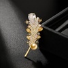 image:imageNONNYL Elegant South Sea Golden Pearl Brooch Pins Costume Jewelry For Women Fashion Christmas Gifts Wife Mom Girlfriend Anniversary Birthday Fine Jewelry Gifts for Her NO2276
