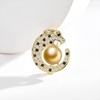 image:imageNONNYL Elegant South Sea Golden Pearl Brooch Pins Costume Jewelry For Women Fashion Christmas Gifts Wife Mom Girlfriend Anniversary Birthday Fine Jewelry Gifts for Her NO1170