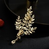 image:imageNONNYL Elegant South Sea Golden Pearl Brooch Pins Costume Jewelry For Women Fashion Christmas Gifts Wife Mom Girlfriend Anniversary Birthday Fine Jewelry Gifts for Her NO2243
