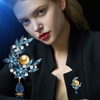 image:imageNONNYL Elegant South Sea Golden Pearl Brooch Pins Costume Jewelry For Women Fashion Christmas Gifts Wife Mom Girlfriend Anniversary Birthday Fine Jewelry Gifts for Her NO1137
