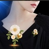 image:imageNONNYL Elegant South Sea Golden Pearl Brooch Pins Costume Jewelry For Women Fashion Christmas Gifts Wife Mom Girlfriend Anniversary Birthday Fine Jewelry Gifts for Her NO1148