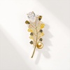 image:imageNONNYL Elegant South Sea Golden Pearl Brooch Pins Costume Jewelry For Women Fashion Christmas Gifts Wife Mom Girlfriend Anniversary Birthday Fine Jewelry Gifts for Her NO2276