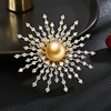 image:imageNONNYL Elegant South Sea Golden Pearl Brooch Pins Costume Jewelry For Women Fashion Christmas Gifts Wife Mom Girlfriend Anniversary Birthday Fine Jewelry Gifts for Her NO1146