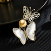 image:imageNONNYL Elegant South Sea Golden Pearl Brooch Pins Costume Jewelry For Women Fashion Christmas Gifts Wife Mom Girlfriend Anniversary Birthday Fine Jewelry Gifts for Her NO1166