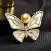 image:imageNONNYL Elegant South Sea Golden Pearl Brooch Pins Costume Jewelry For Women Fashion Christmas Gifts Wife Mom Girlfriend Anniversary Birthday Fine Jewelry Gifts for Her NO1152