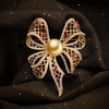 image:imageNONNYL Elegant South Sea Golden Pearl Brooch Pins Costume Jewelry For Women Fashion Christmas Gifts Wife Mom Girlfriend Anniversary Birthday Fine Jewelry Gifts for Her NO2287