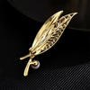 image:imageNONNYL Elegant South Sea Golden Pearl Brooch Pins Costume Jewelry For Women Fashion Christmas Gifts Wife Mom Girlfriend Anniversary Birthday Fine Jewelry Gifts for Her NO1165