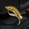 image:imageNONNYL Elegant South Sea Golden Pearl Brooch Pins Costume Jewelry For Women Fashion Christmas Gifts Wife Mom Girlfriend Anniversary Birthday Fine Jewelry Gifts for Her NO1162
