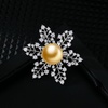 image:imageNONNYL Elegant South Sea Golden Pearl Brooch Pins Costume Jewelry For Women Fashion Christmas Gifts Wife Mom Girlfriend Anniversary Birthday Fine Jewelry Gifts for Her NO1154