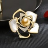 image:imageNONNYL Elegant South Sea Golden Pearl Brooch Pins Costume Jewelry For Women Fashion Christmas Gifts Wife Mom Girlfriend Anniversary Birthday Fine Jewelry Gifts for Her NO2239