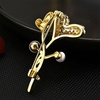 image:imageNONNYL Elegant South Sea Golden Pearl Brooch Pins Costume Jewelry For Women Fashion Christmas Gifts Wife Mom Girlfriend Anniversary Birthday Fine Jewelry Gifts for Her NO1139