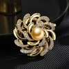 image:imageNONNYL Elegant South Sea Golden Pearl Brooch Pins Costume Jewelry For Women Fashion Christmas Gifts Wife Mom Girlfriend Anniversary Birthday Fine Jewelry Gifts for Her NO2240